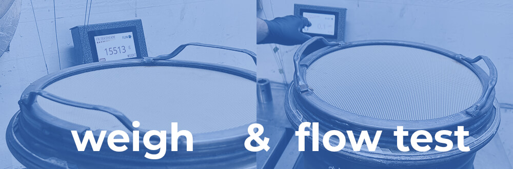 Flow & weigh with the Filtertherm Inspection Table