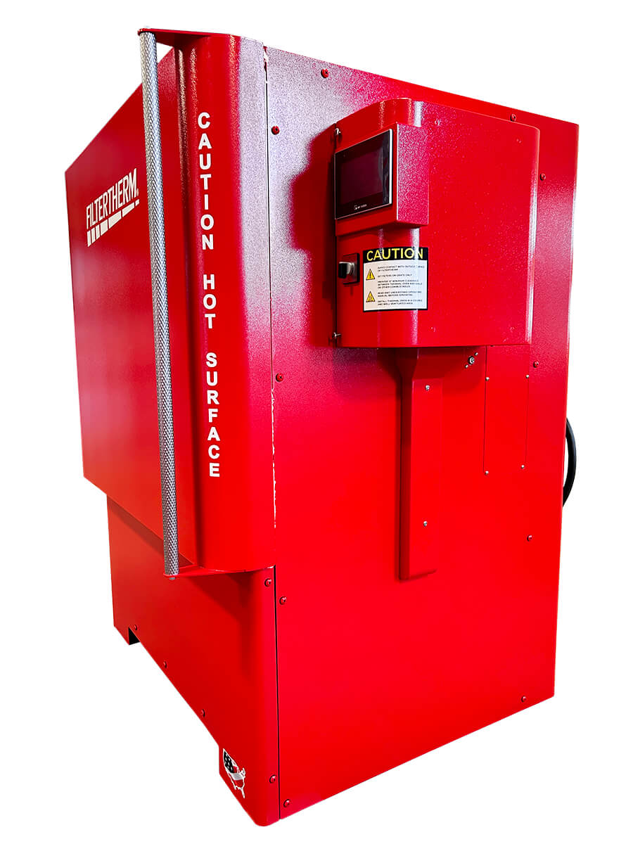 Aqueous DPF Cleaning Machine close up - by Filtertherm